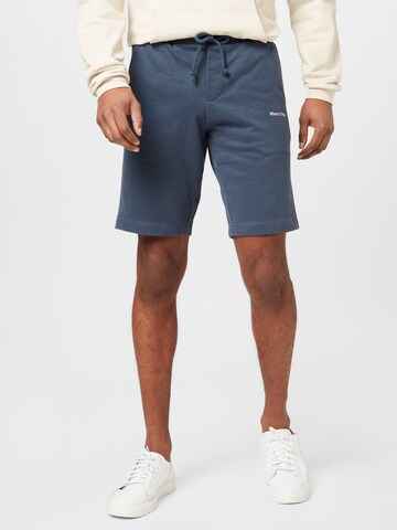 Marc O'Polo Regular Shorts in Blau: Vorderseite