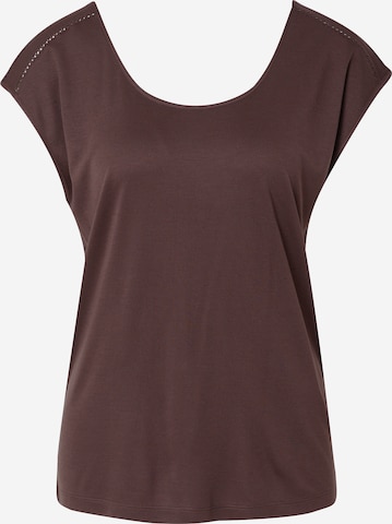 COMMA Shirt in Brown: front