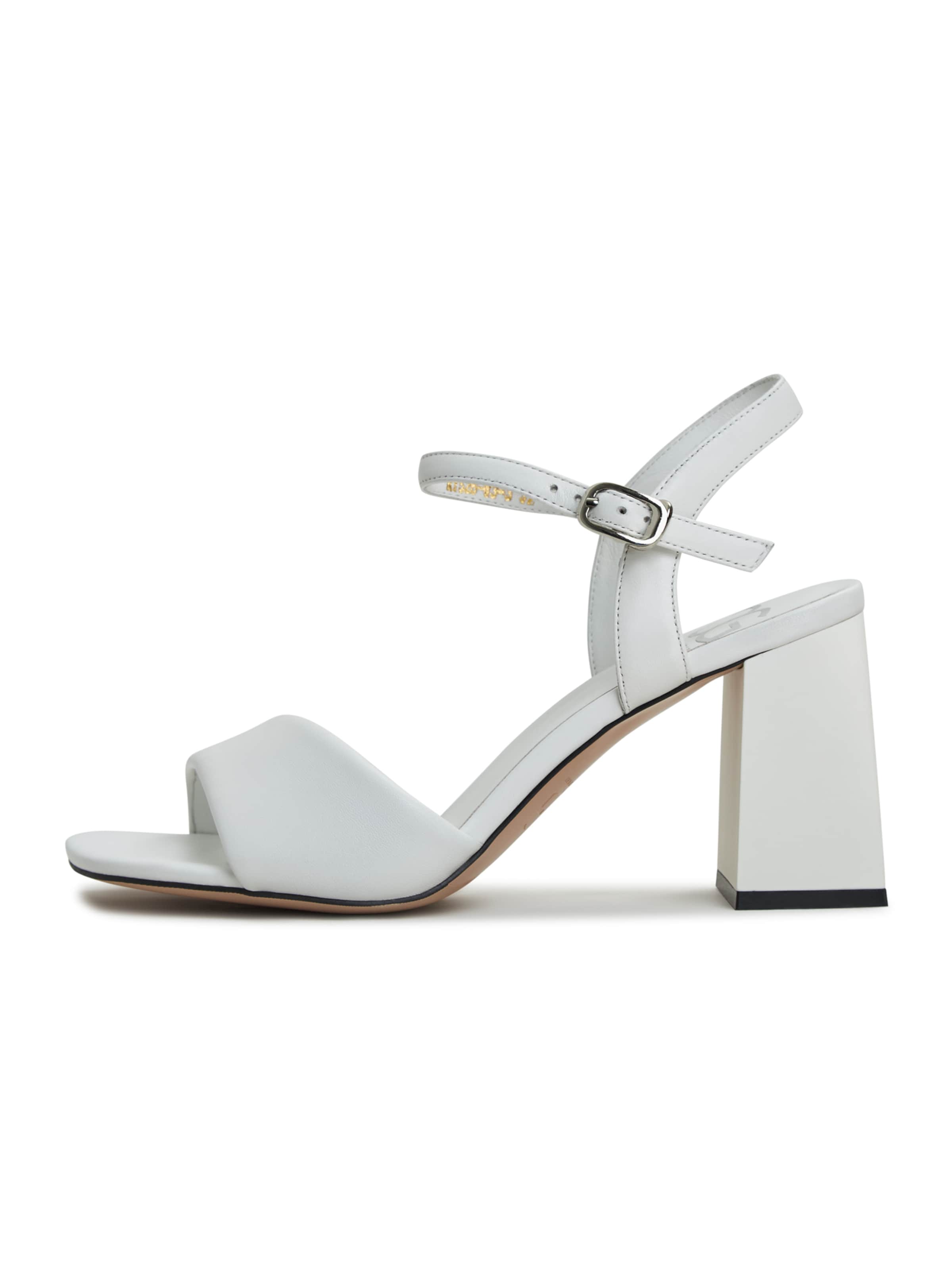 CESARE GASPARI Strap Sandals in White