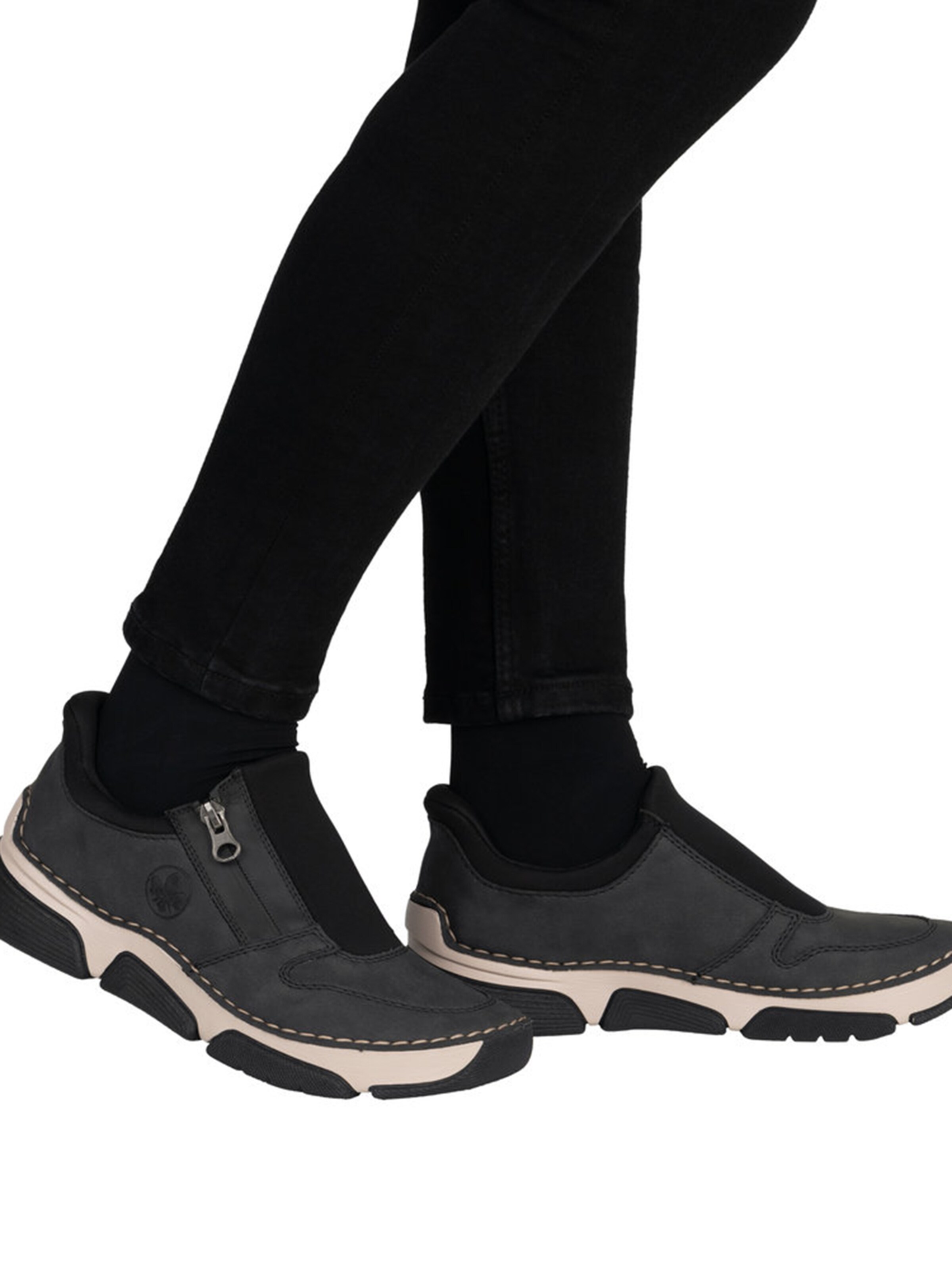 Rieker Slip-Ons in Grey