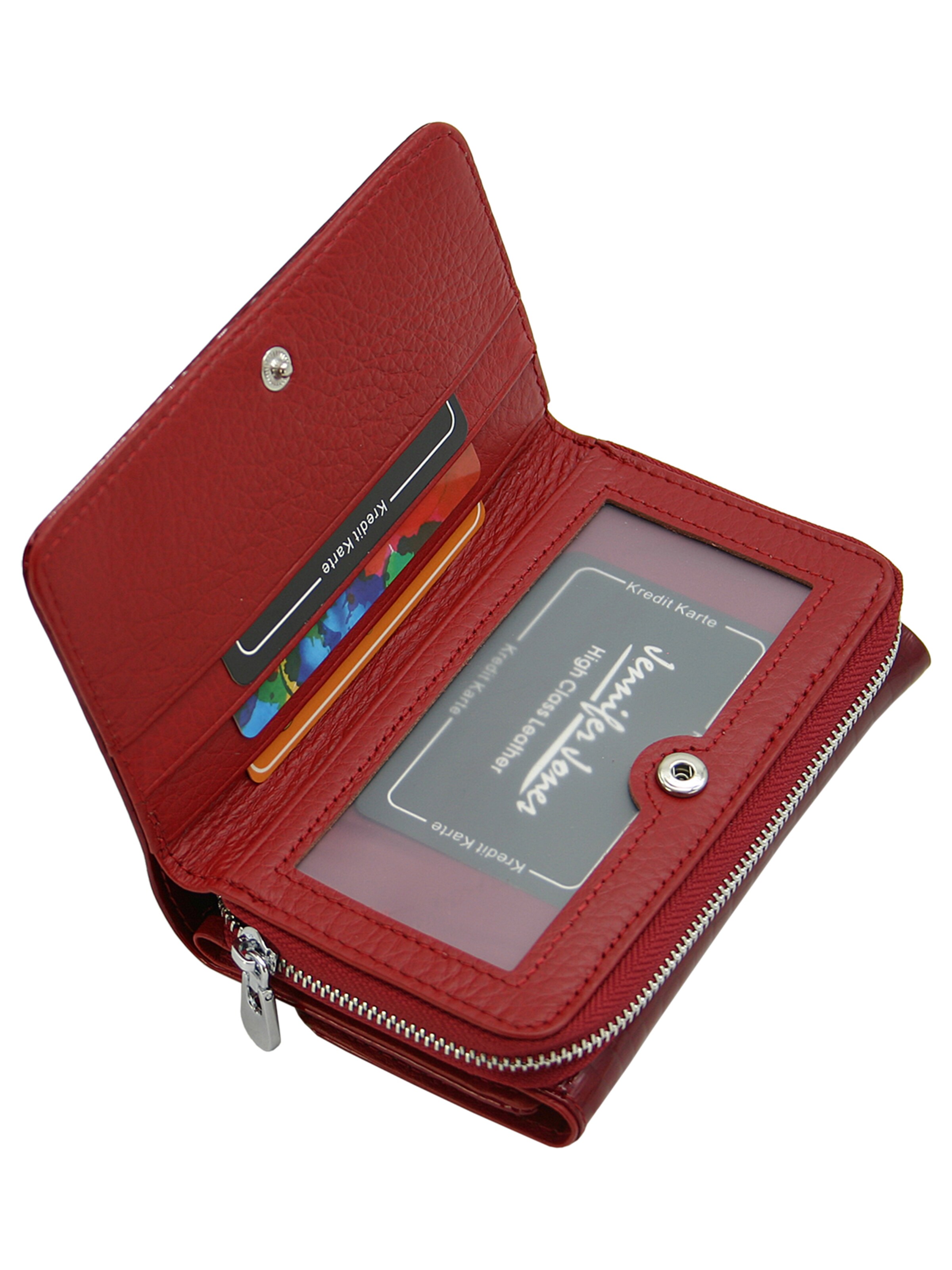 Jennifer Jones Wallet in Red