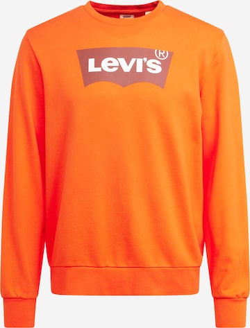 LEVI'S ® Sweatshirt 'Standard Graphic Crew' in Orange: front