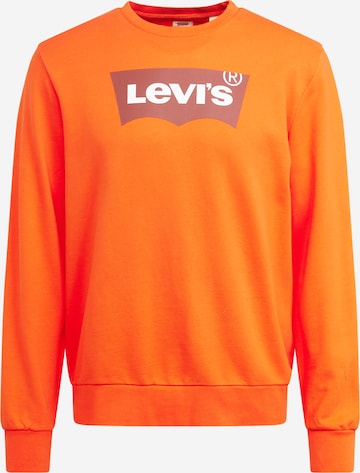 LEVI'S ® Суичър 'Standard Graphic Crew' в оранжево: отпред