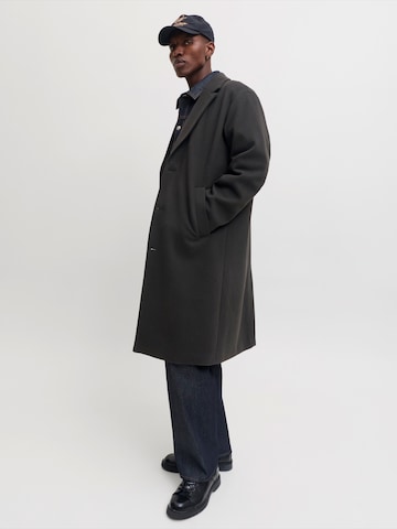 JACK & JONES - Sobretudo meia-estação 'JORSALAMANCO' em preto