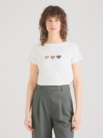 MORE & MORE Tričko – bílá: přední strana