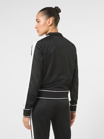FILA Sweatvest 'MICHI regular cropped taped track jacket' in Zwart