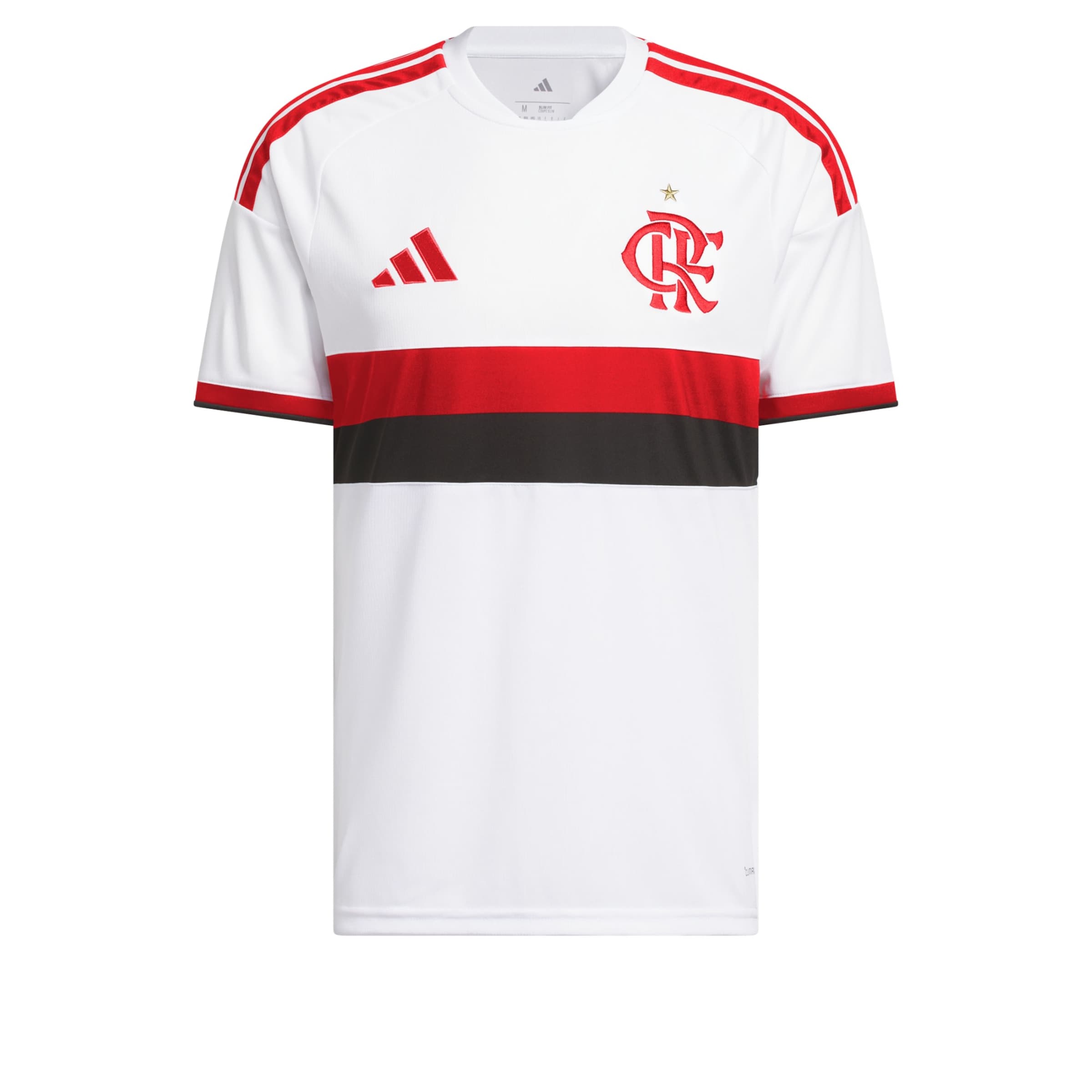 ADIDAS PERFORMANCE Funktionsshirt 'CR Flamengo 26' in XS in blutrot / schwarz / weiß, Produktansicht