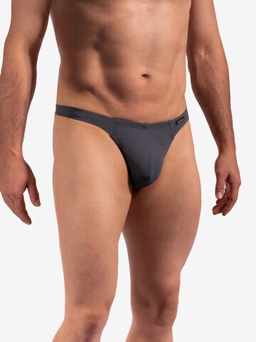 Olaf Benz Swim Trunks ' BLU2252 Sunstring ' in Grey: front