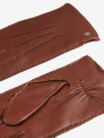 Roeckl Full Finger Gloves in Brown