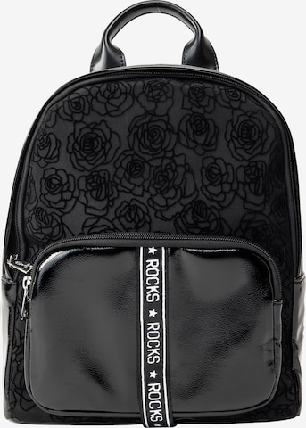 myMo ROCKS - Mochila en negro: frente