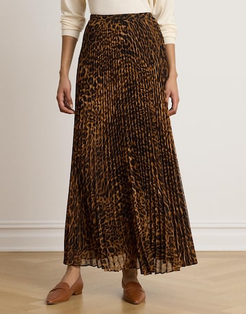 Lauren Ralph Lauren Sukně – hnědá: přední strana