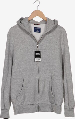 Springfield Sweatshirt & Zip-Up Hoodie in XL in Grey: front