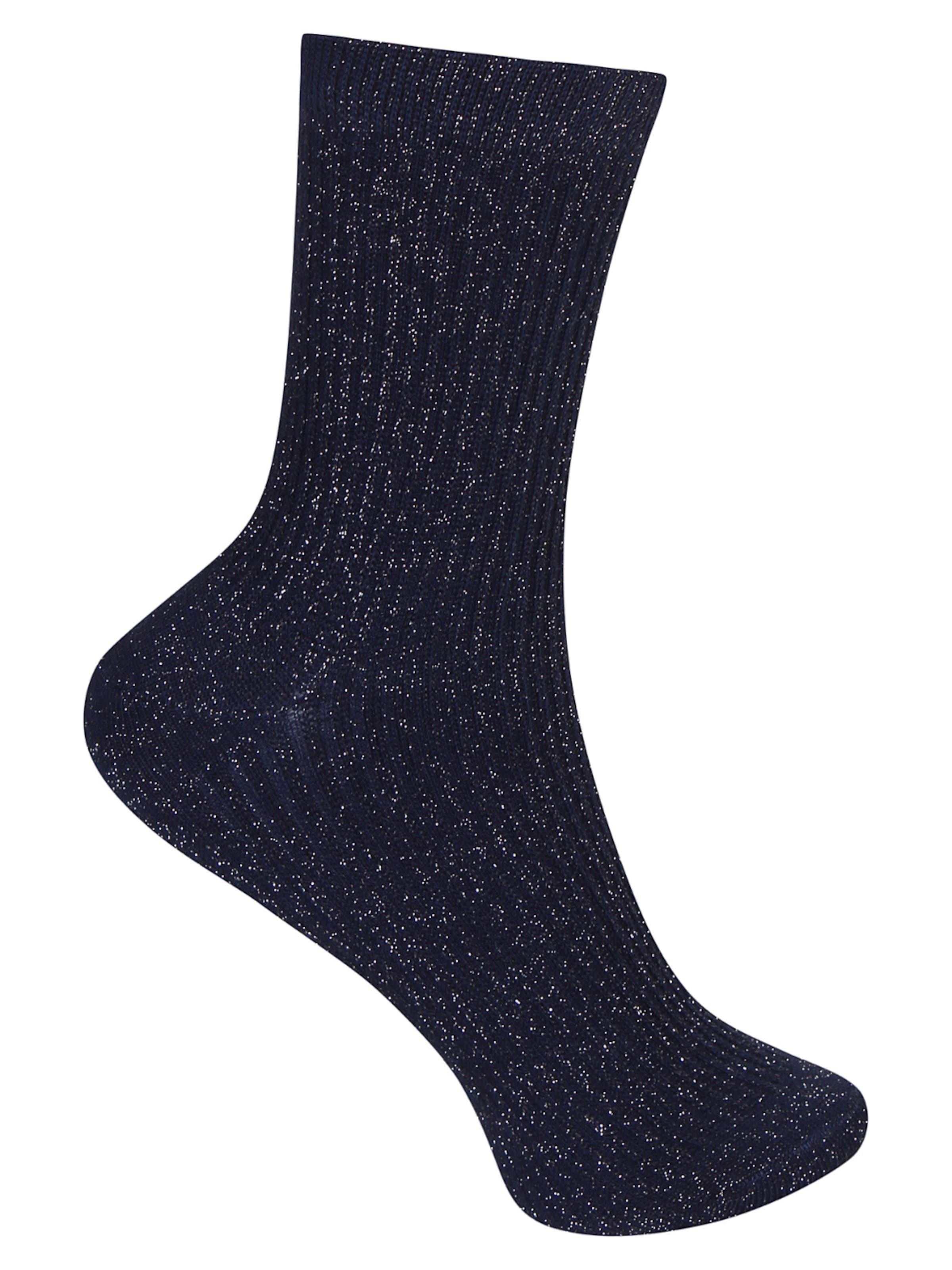 Zhenzi Sokken 'Luana 701' in Blauw: voorkant