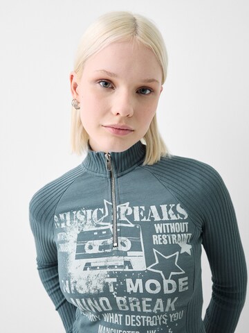 Bershka Shirts i blå