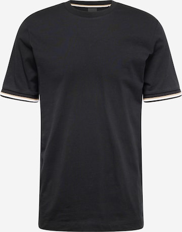 BOSS Black Shirt 'Thompson 04' in Black: front