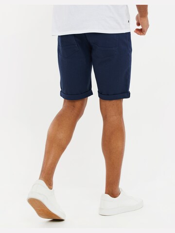 Threadbare Regular Shorts 'Sanky' in Blau