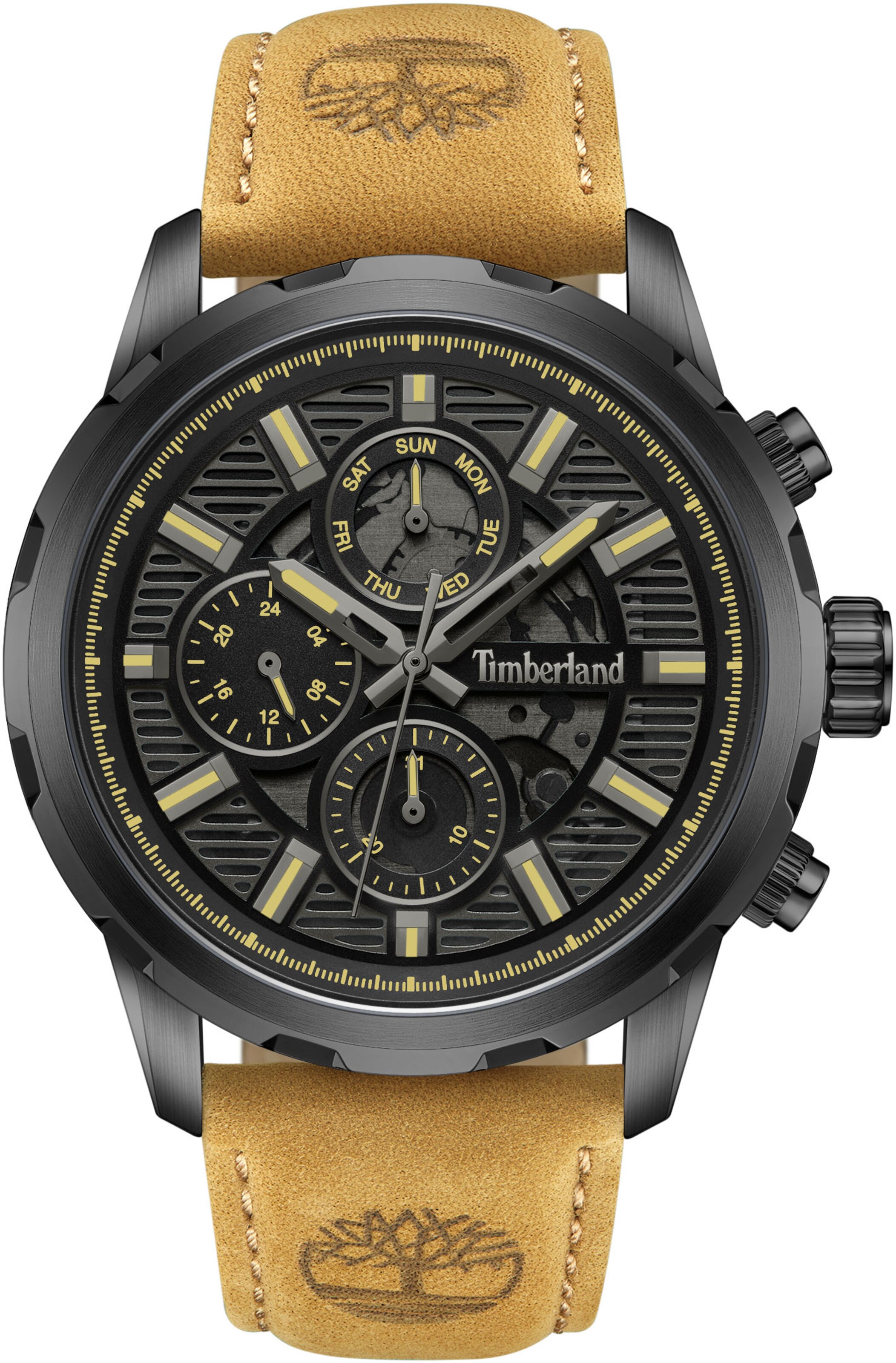 TIMBERLAND Analog Watch in Brown: front