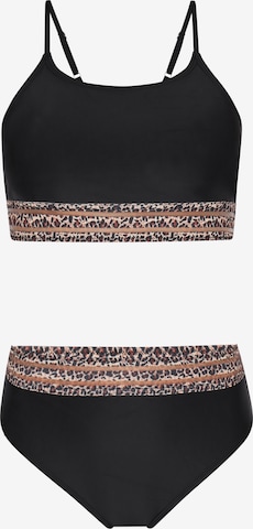 fainaBikini - crna boja: prednji dio