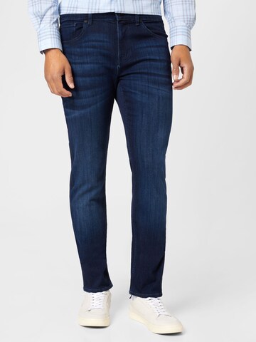 7 for all mankind Regular Jeans in Blauw: voorkant