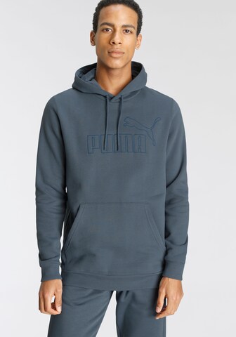 Sweat de sport 'Essential' PUMA en bleu : devant