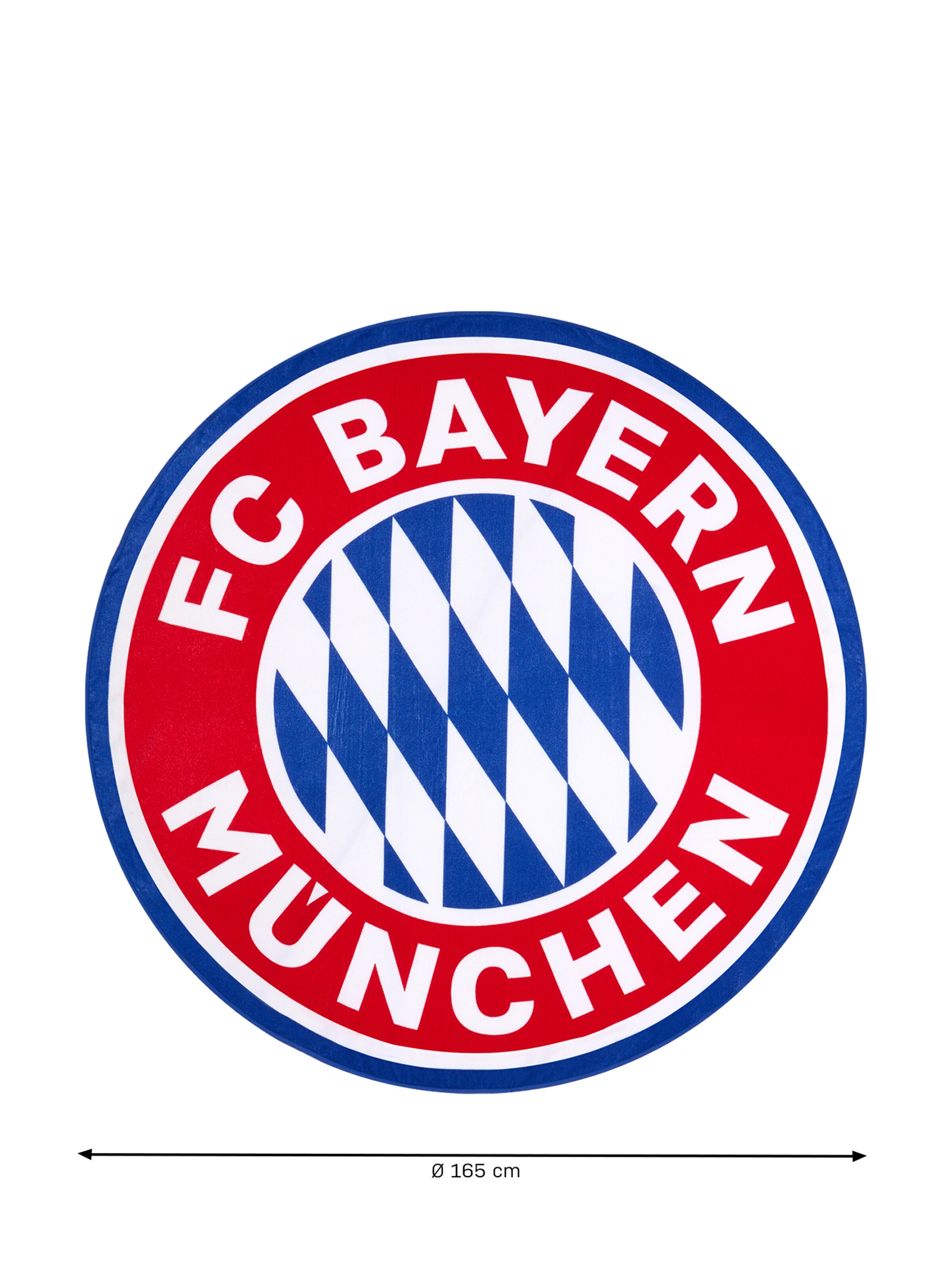 FC BAYERN MÜNCHEN Beach Towel in Red
