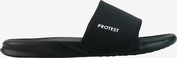 PROTEST Hausschuh 'PRTCrocker' in Schwarz: Vorderseite