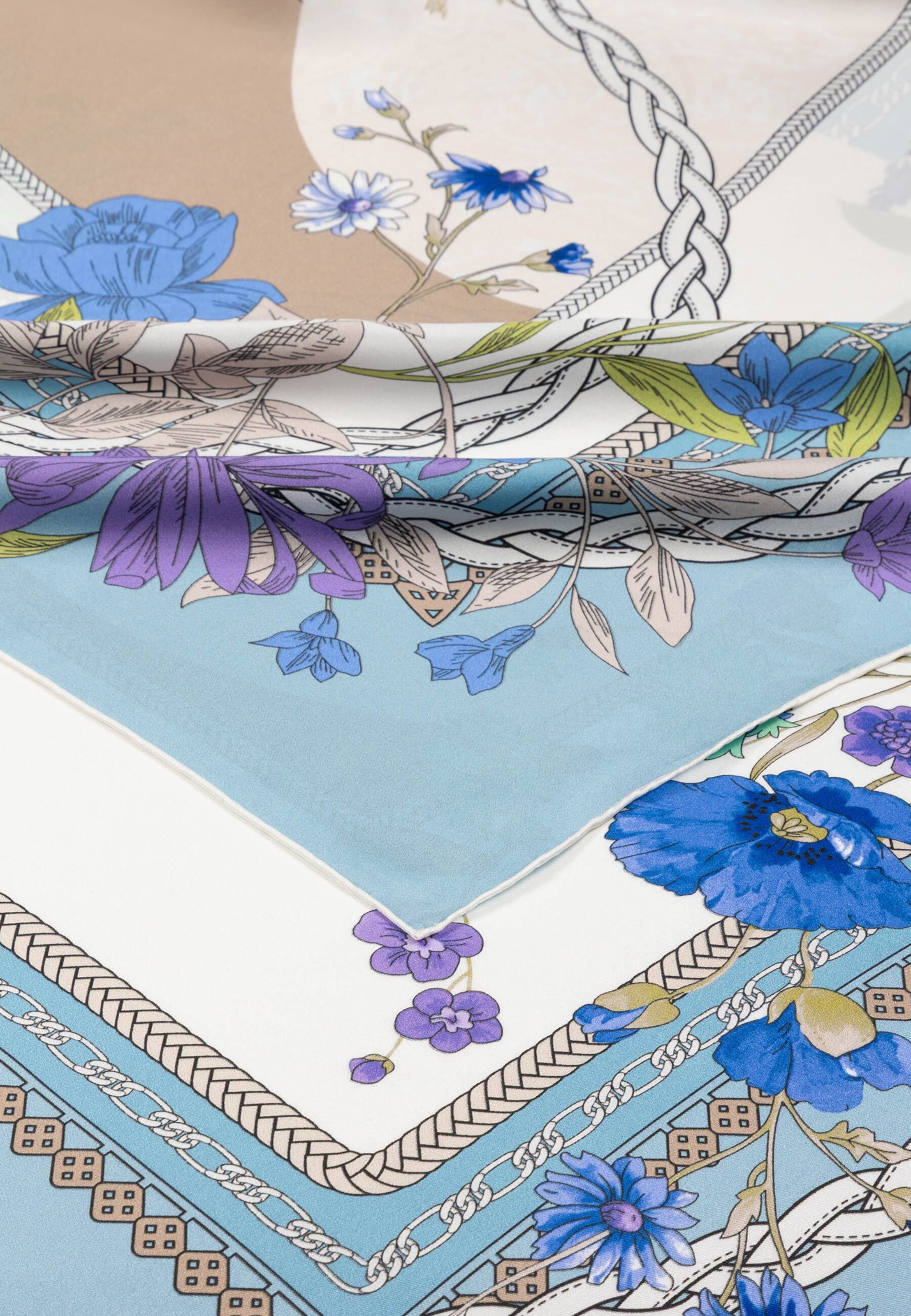 Sciarpa ' MIRROR OF DREAMS' di Roeckl in blu