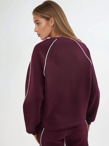 Busem - Sweatshirt em vermelho