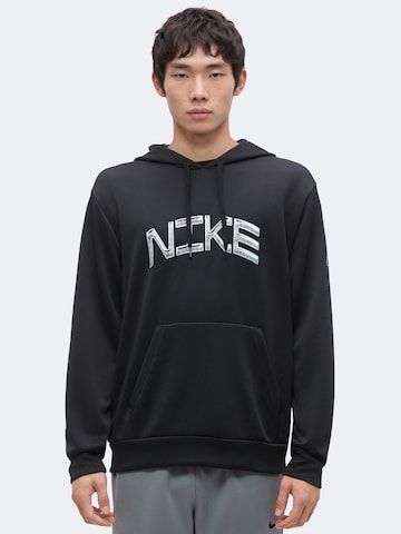 Sweat de sport 'FLEX' NIKE en noir : devant