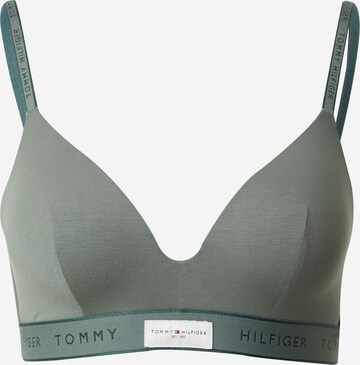 Triangle Soutien-gorge Tommy Hilfiger Underwear en vert : devant