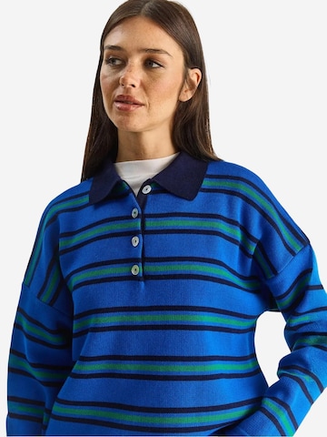 Bianco Lucci Pullover 'Pullover'‌‌‌‌ in Blau