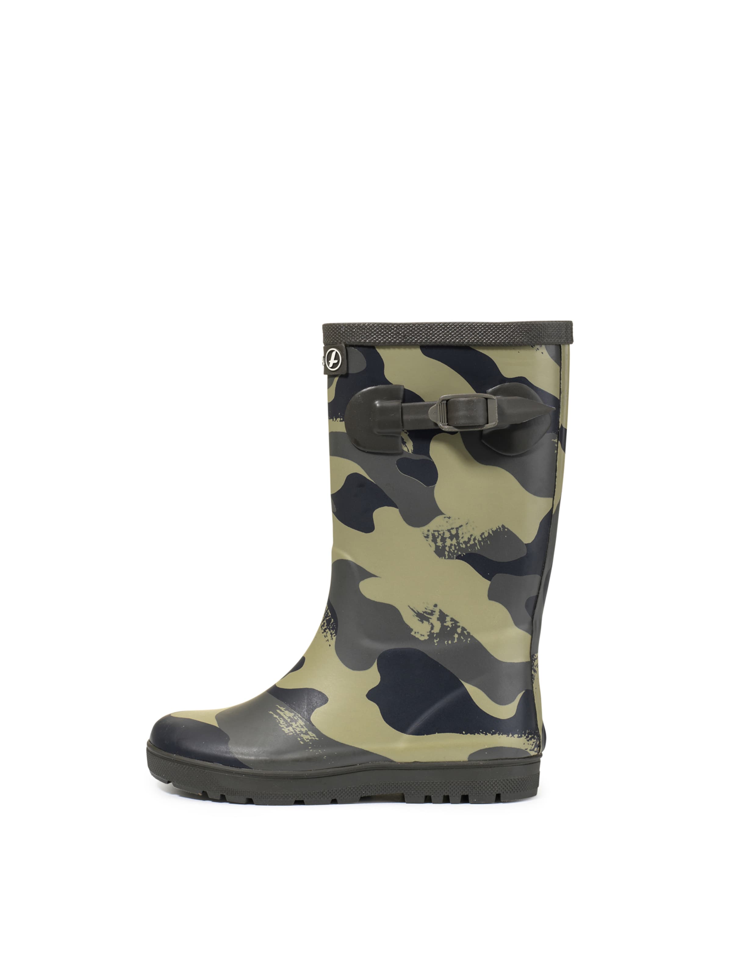 Boots ' WOODY-POP PT UNISEX ' AIGLE en vert : devant