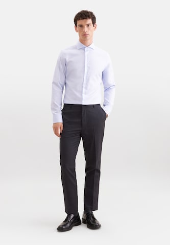Coupe regular Chemise business SEIDENSTICKER en bleu