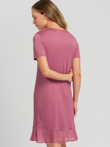 Hanro Nachthemd ' Faye ' in Roze