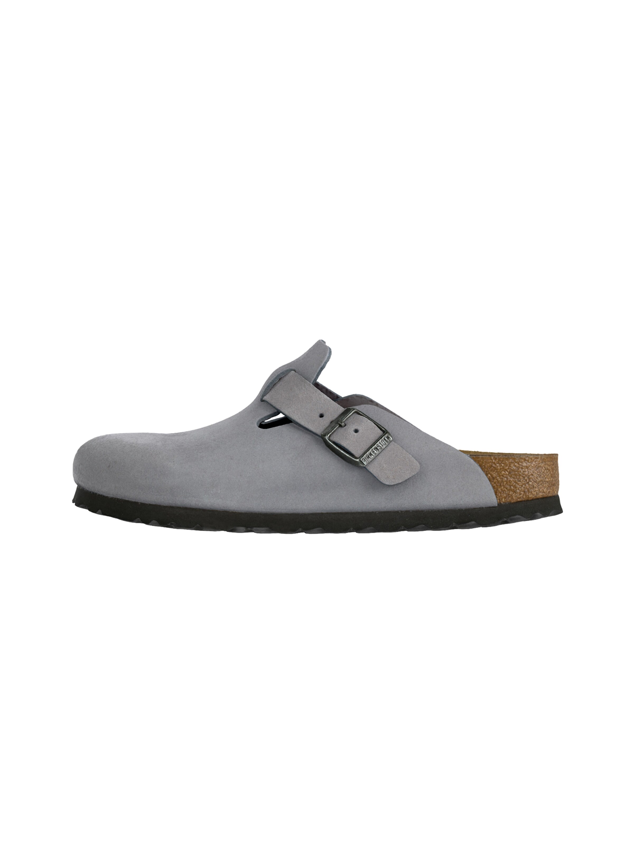 BIRKENSTOCK Muiltjes 'Boston' in Lila: voorkant