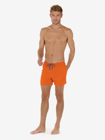 HOM Beach Boxer ' Sea Life ' in Orange