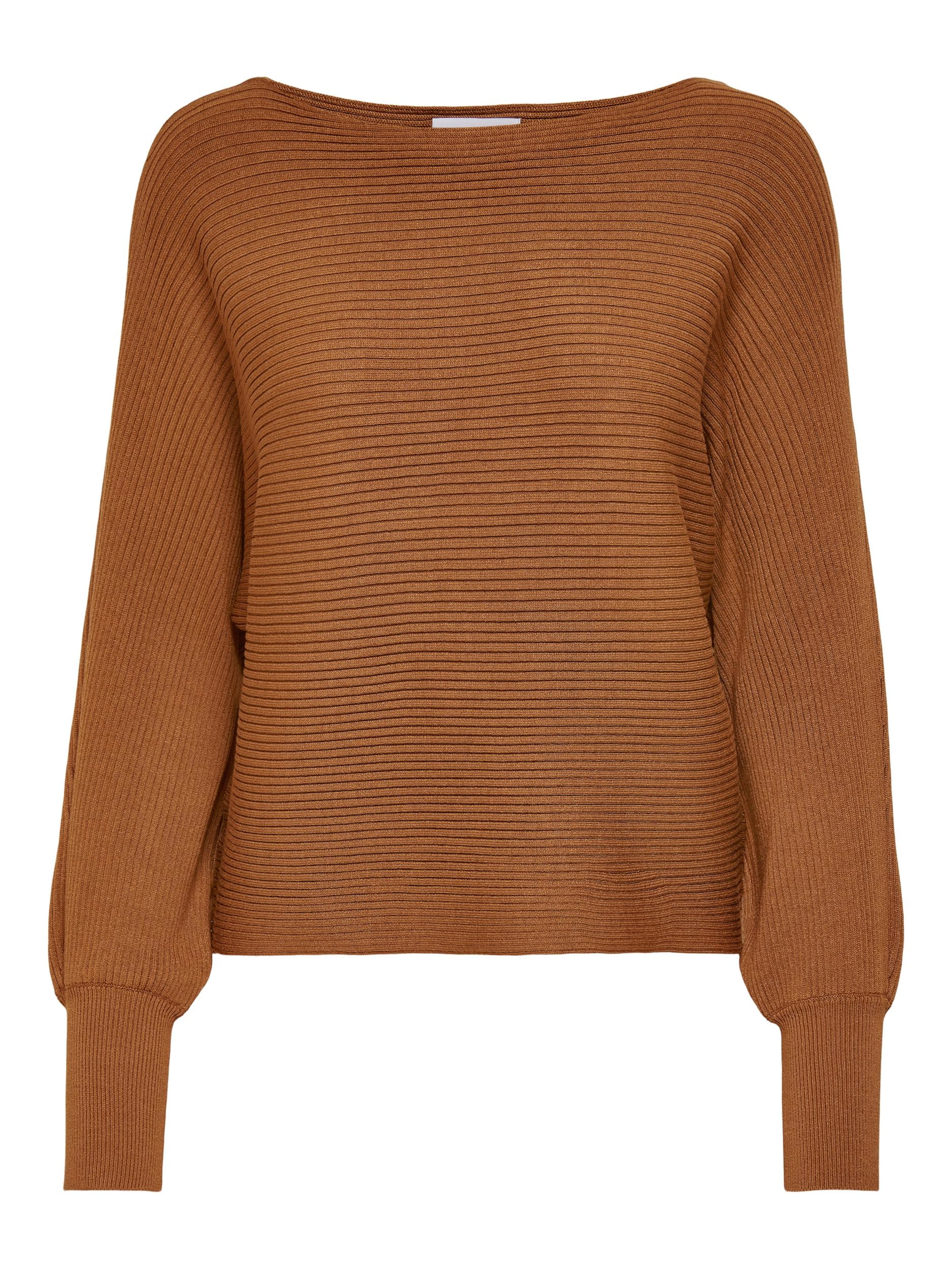 ONLY Πουλόβερ 'Adaline' σε καφέ: μπροστά