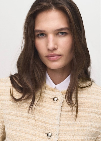 MANGO Jacke 'Anne' in Beige