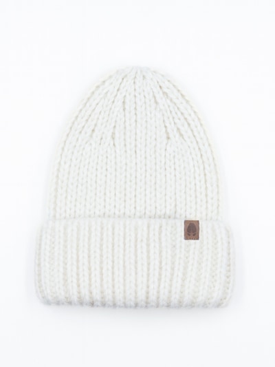 KOPYTO Mütze 'EULE' in creme, Produktansicht