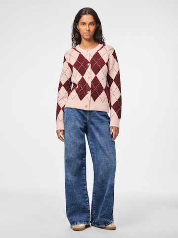 PIECES Kardigan 'PCNYSA' w kolorze różowy