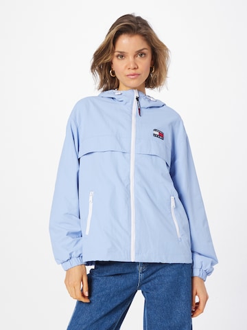 Tommy Jeans Between-Season Jacket 'CHICAGO' in Blue: front