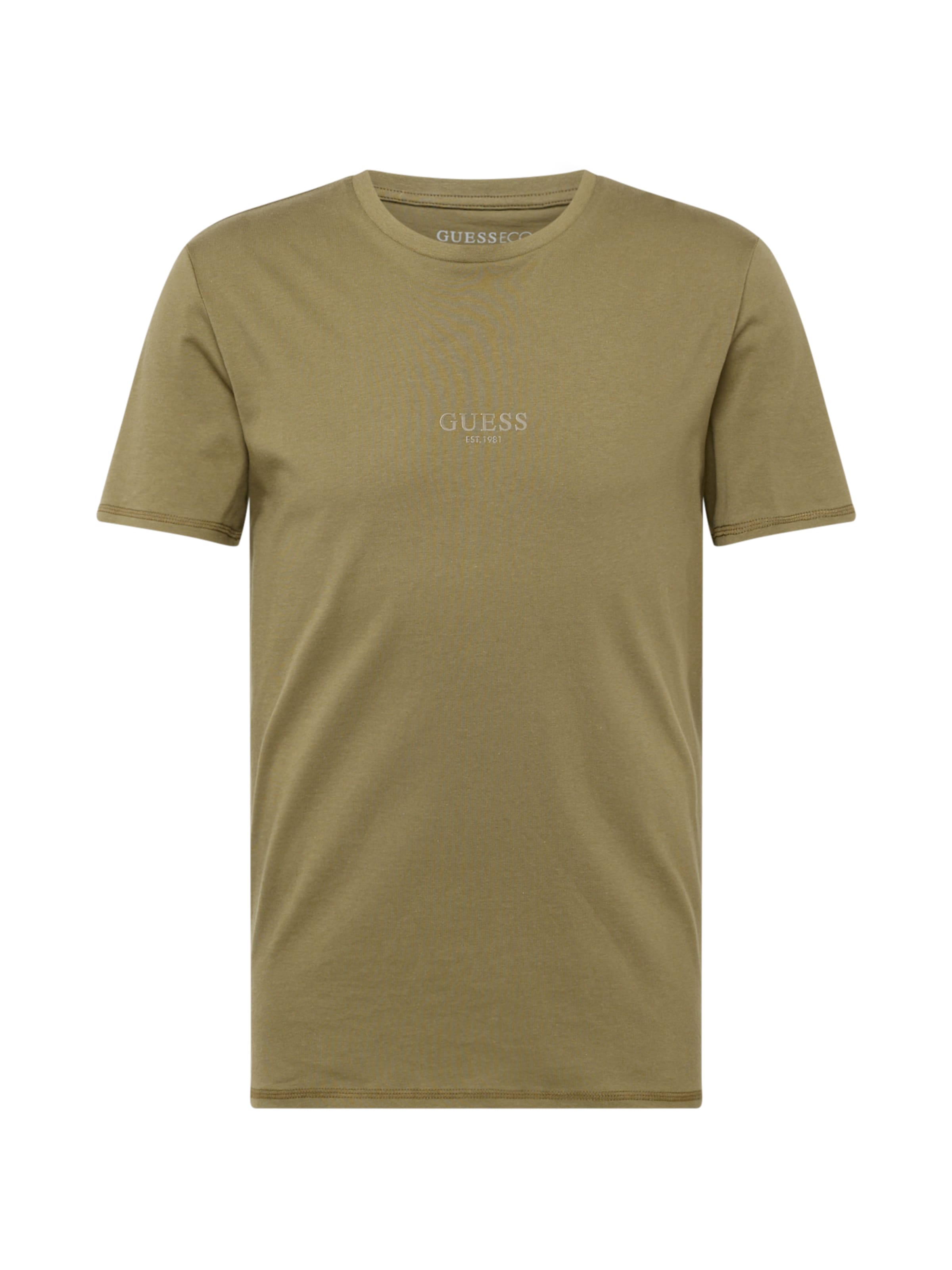 GUESS T-shirt 'AIDY' i grön: framsida