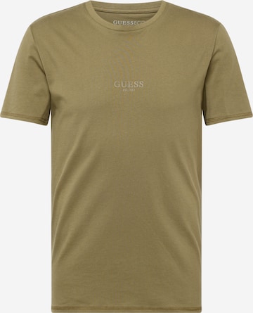 GUESS - Camiseta 'AIDY' en verde: frente