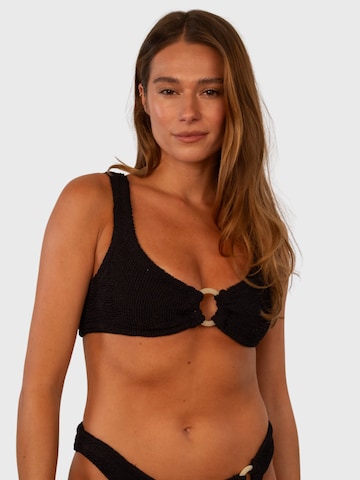 Billie Swim Classic Bikini top in Black