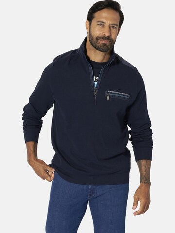 Jan Vanderstorm Sweatshirt 'Abbo' in Blue