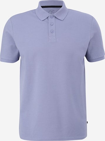 T-Shirt QS en violet : devant