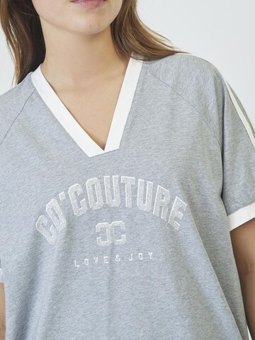 T-shirt 'Siara' co'couture en gris