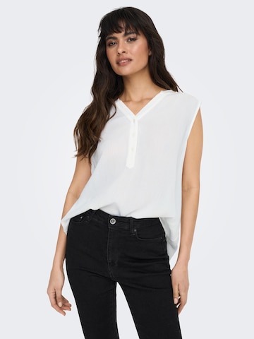 ONLY - Blusa 'Jette' en blanco