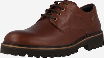 Pius Gabor Lace-Up Shoes in Brown: front