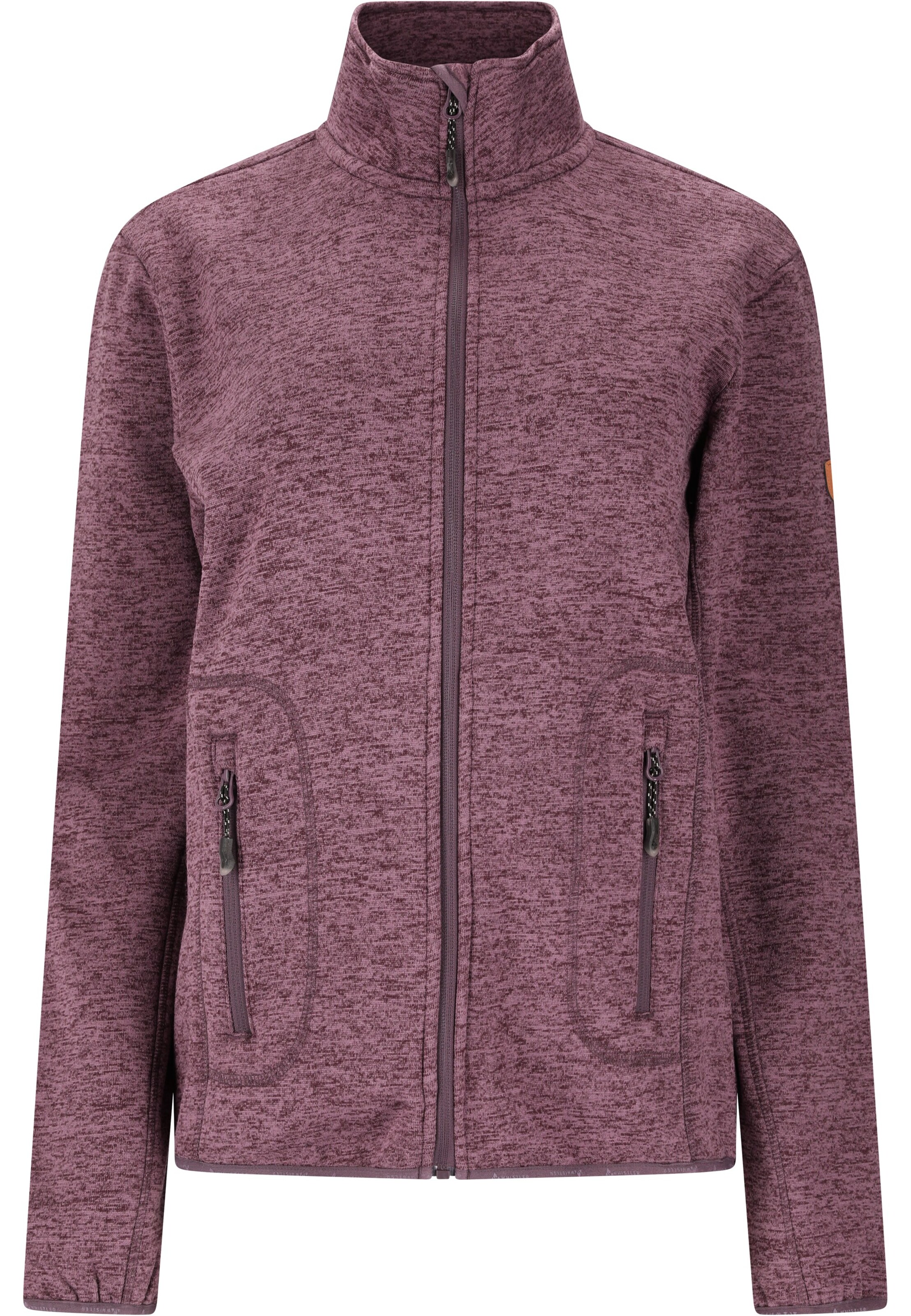 Whistler Athletic fleece jacket 'SAMANI' in Red: front
